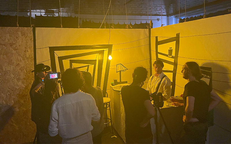 Ronnie Kommene drawing of La Sagrada Familia Barcelona